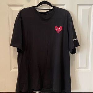 H&M Black Keith Haring Relaxed Fit T-Shirt